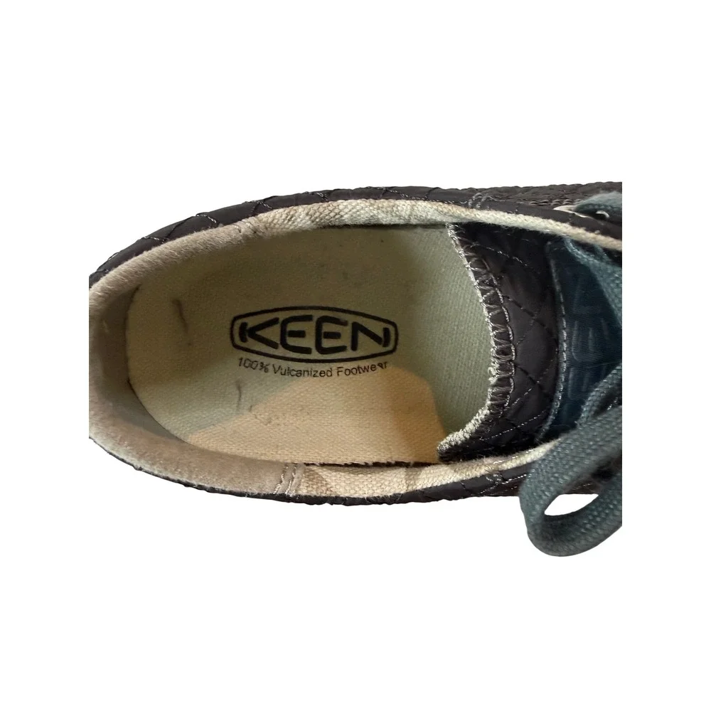 Keen Coronado Quilted Low Top Sneakers Charcoal Gray Womens Size 6 1019570